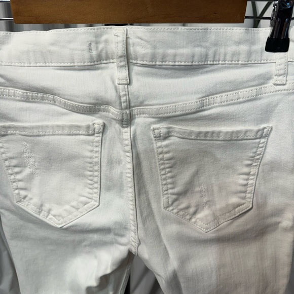 Free People Distressed White Jeans Size 28 - Picture 3 of 8